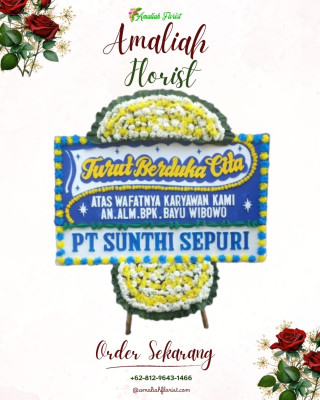 Papan Bunga Duka di Lembursawah