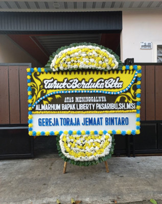 Papan Bunga Duka di Lembursawah