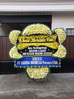 Papan Bunga Duka di Lembursawah